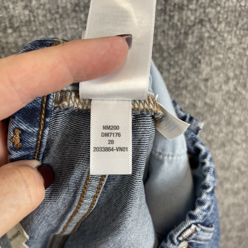 Madewell Blue Straight Leg Jeans - Picture 14 of 15